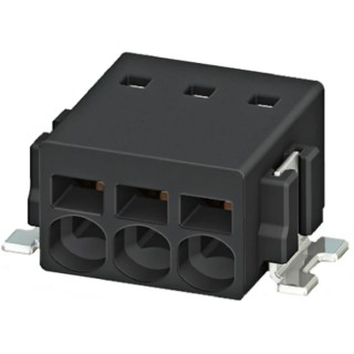 Phoenix Contact PTSM 0.5/3-2.5-V SMD R44 Series Straight PCB Terminal Block, 3 Contacts, 2.5 mm Pitch, 160 V, 6 A 1771101
