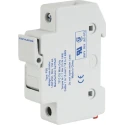 Schurter 30A Rail Mount Fuse Holder for 10 x 38 mm, 2 Pole, Thermoplastic Case, 600V ac 0091.0002