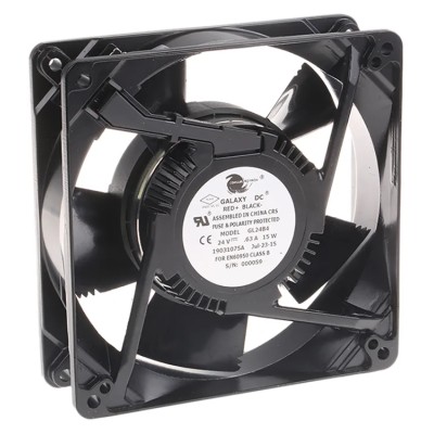 COMAIR ROTRON Galaxy Series Axial Fan 24V dc 15 W 630 mA 255 m³/h 127 mm GL24B4 19031075A