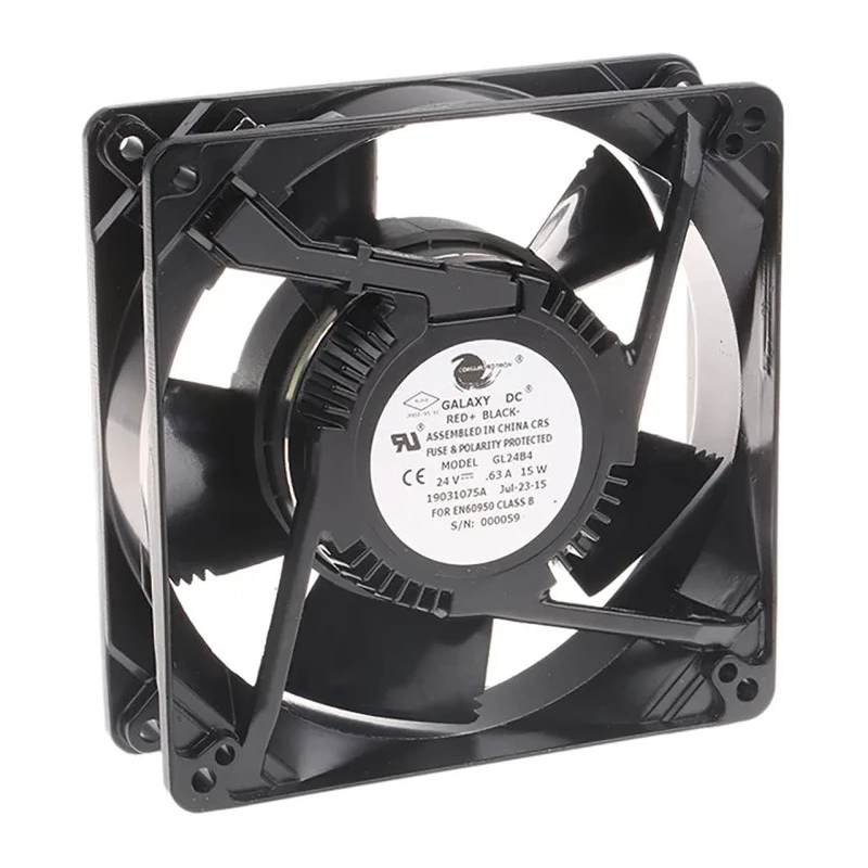 COMAIR ROTRON Galaxy Series Axial Fan 24V dc 15 W 630 mA 255 m³/h 127 mm GL24B4 19031075A