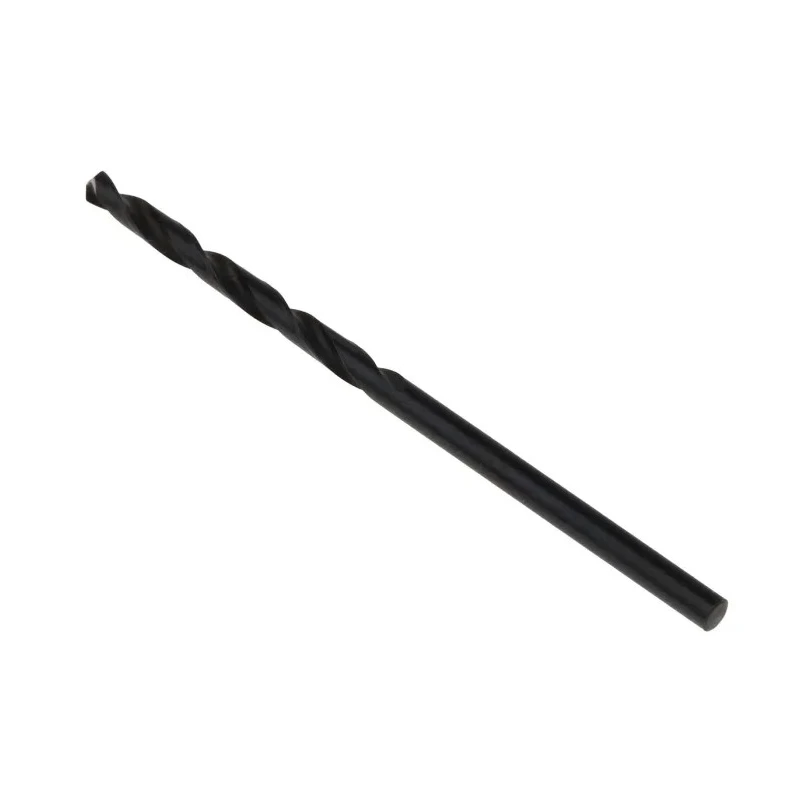 Tivoly High-Speed Steel Drill Bits, Cylindrical Shank, 2.5mm, 118° Point Angle, 4 Flutes, 2 Pieces, DIN 338 11436720250