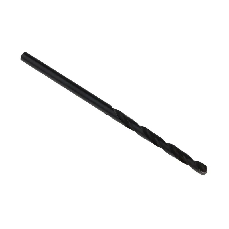 Tivoly High-Speed Steel Drill Bits, Cylindrical Shank, 2.5mm, 118° Point Angle, 4 Flutes, 2 Pieces, DIN 338 11436720250