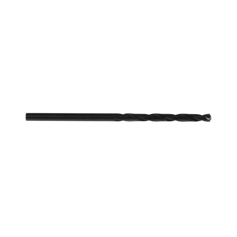 Tivoly High-Speed Steel Drill Bits, Cylindrical Shank, 2.5mm, 118° Point Angle, 4 Flutes, 2 Pieces, DIN 338 11436720250