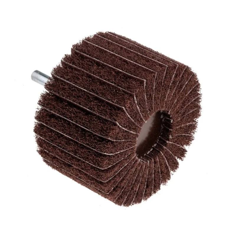 3M Circular Abrasive Brush Nylon Non-Woven Web, 75 mm Diameter, 6 mm Shank, Max Speed 7500rpm 3M450 COMBI 75X45X6 P120