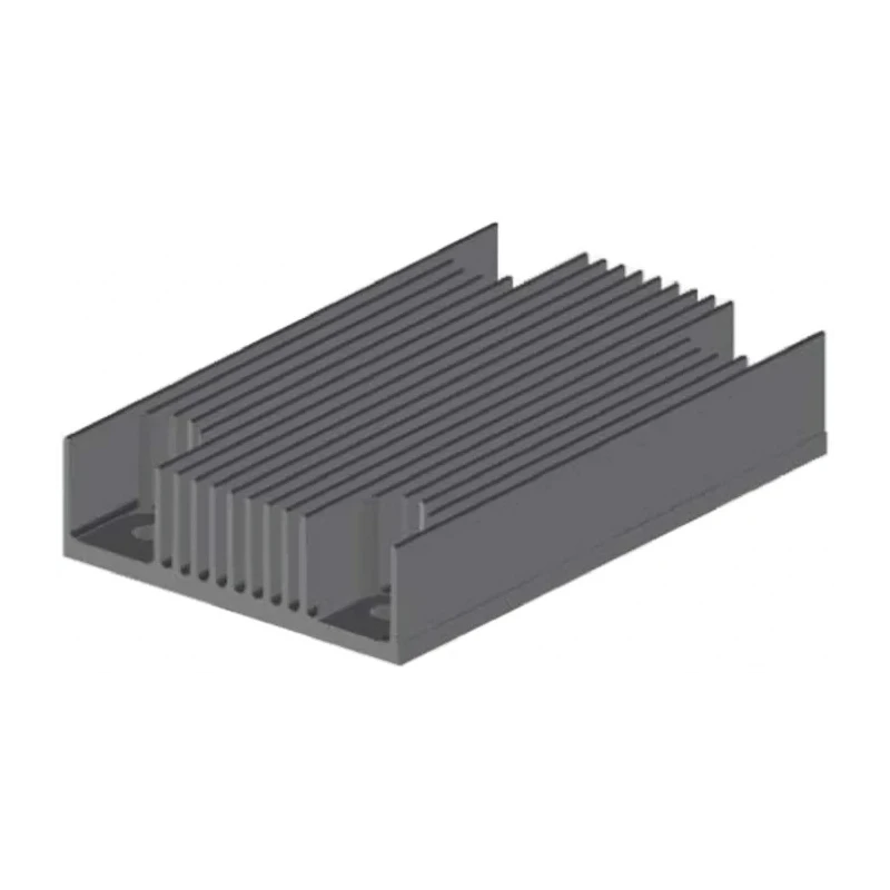 AAVID THERMALLOY Heatsink for 1/4 Brick DC/DC Converter Black 58 mm x 58 mm x 11.4 mm 241404B91200G