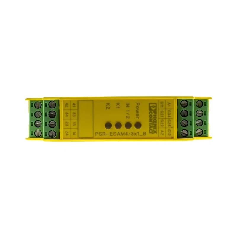 Phoenix Contact 24V AC/DC Safety Relay, 3 Safety Contacts, 1 Auxiliary Contact, IP54, Model 2900509