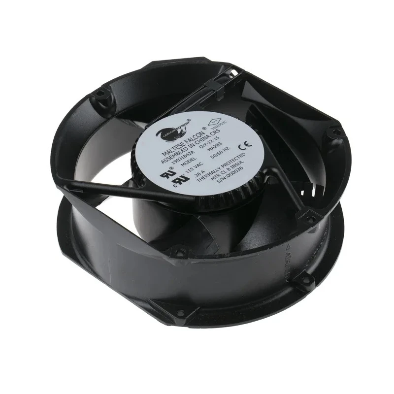 COMAIR ROTRON Maltese Series AC Ball Bearing Axial Fan 115V AC 41.4W 496 m³/h 3400 RPM MA2B3 19031842A