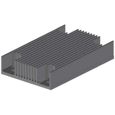 AAVID THERMALLOY Heatsink for 1/4 Brick DC/DC Converter 11.4 mm Height 37 mm Width 37 mm Length 241404B92200G