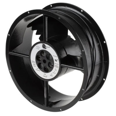COMAIR ROTRON Caravel Series Axial Fan, 230V AC, 935 m³/h Airflow, 34 W Power, 250 mA Current, 254 mm Frame CLE3L2 19020190A