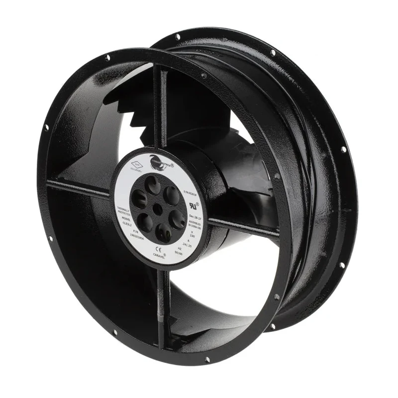 COMAIR ROTRON Caravel Series Axial Fan, 230V AC, 935 m³/h Airflow, 34 W Power, 250 mA Current, 254 mm Frame CLE3L2 19020190A