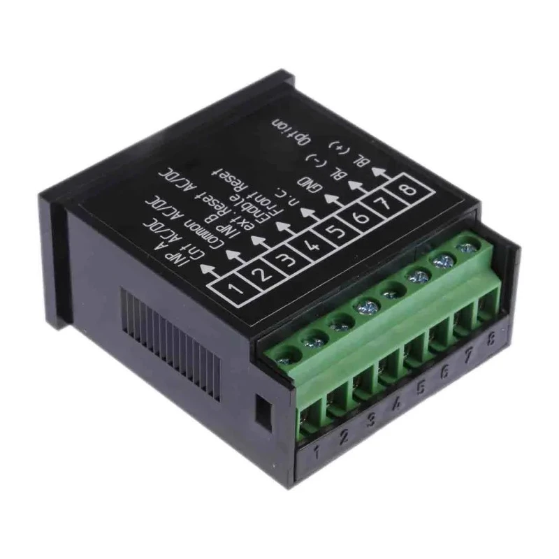 Baumer 8 Digit Digital Counter, Panel Mounted, 8mm Digit Height, ISI30 