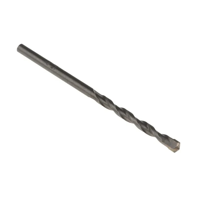 Tivoly Industrial Grade Tungsten Carbide Drill Bit 4 mm, Bright Finish, Straight Flute, 2 Pieces 10900220400
