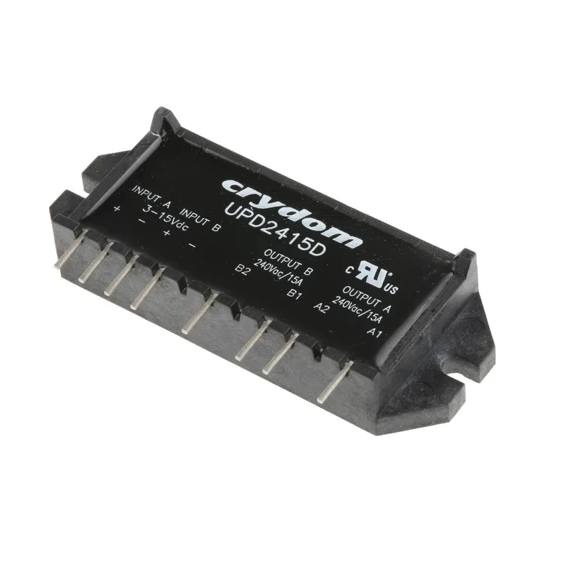 Crydom UPD24D Series Solid State Relay, 15 A Load, PCB Mount, 280 Vrms Load, 15V DC Control UPD24D