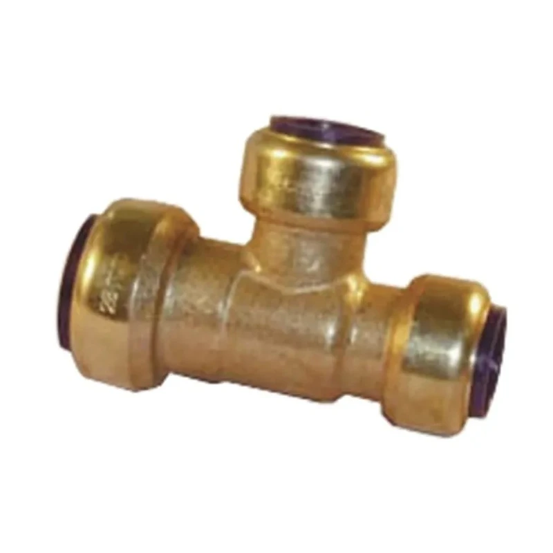 Pegler Yorkshire Brass Pipe Fitting Compression Branch Tee Female BSP 22 mm to Female Metric 15 mm 65820