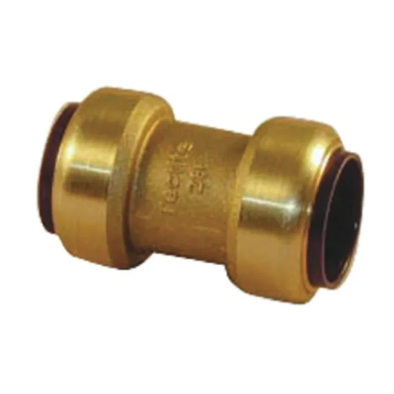 Pegler Yorkshire Brass Pipe Fitting Compression Coupler Female BSP 15 mm to Female Metric 15 mm 65114