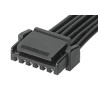 Molex Wire to Board Cable 6 Way Female Micro-Lock Plus to 6 Way Female Micro-Lock Plus 150 mm 45111-0602