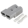 Anderson Power Products SB175 Series 2 Way Male Battery Connector, Straight Cable Mount, 600V, 280A SB175