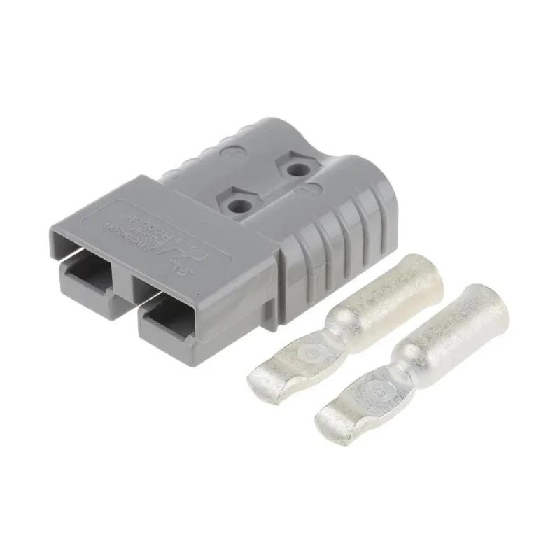 Anderson Power Products SB120 Series 2 Way Male Battery Connector Straight Cable 600V 120A 6800G2