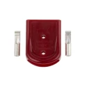 Anderson Power Products Powerpole 15-45 Series 2 Way Male Battery Connector, Straight, Cable, 600V, 52A SBSMINIRED-30