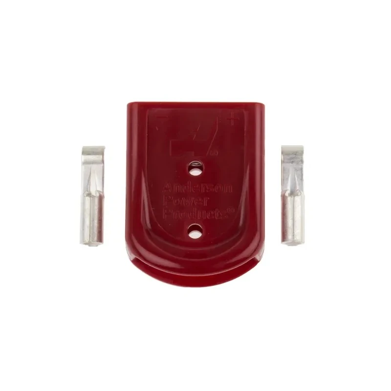 Anderson Power Products Powerpole 15-45 Series 2 Way Male Battery Connector, Straight, Cable, 600V, 52A SBSMINIRED-30