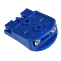 Anderson Power Products Powerpole 15-45 Series 2 Way Male Battery Connector, Straight, Cable Mount, 600V, 52A B02265G3