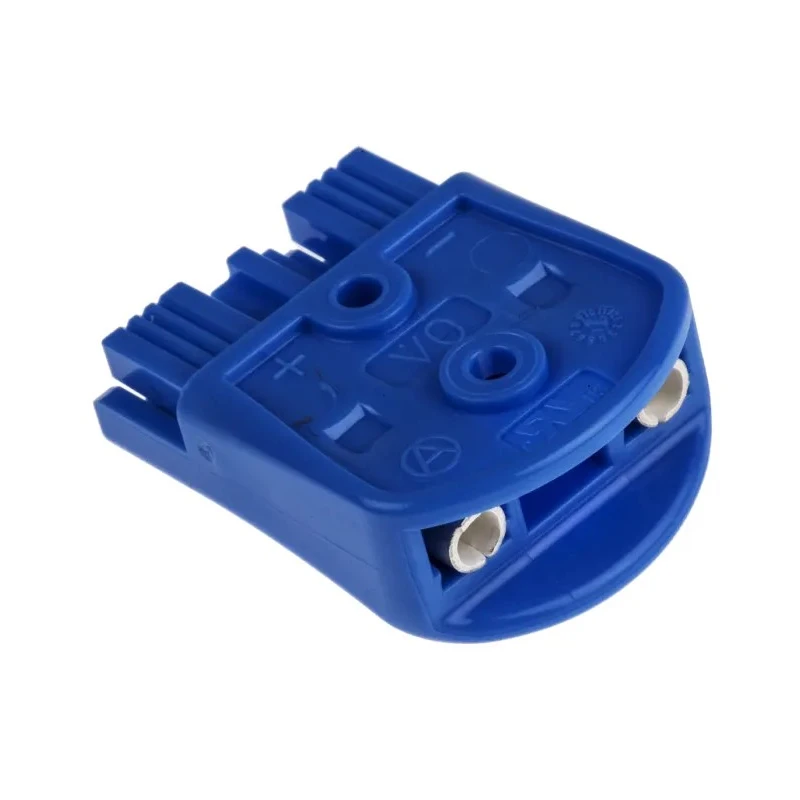 Anderson Power Products Powerpole 15-45 Series 2 Way Male Battery Connector, Straight, Cable Mount, 600V, 52A B02265G3