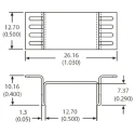 AAVID THERMALLOY Heatsink for D3 PAK (TO-268), power SO-10 (MO-184), SO-10, D2 PAK (TO-263), D-PAK (TO-252) 573300D00010G