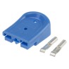 Anderson Power Products Battery Connector Powerpole 15-45 Series 2 Way Male, Straight Cable, 600V, 52A B02265G3-AWG16/20