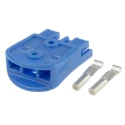 Anderson Power Products Battery Connector Powerpole 15-45 Series 2 Way Male, Straight Cable, 600V, 52A B02265G3-AWG16/20