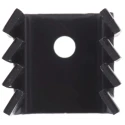 AAVID THERMALLOY Heatsink TO-220 Package, 21°C/W Thermal Resistance, 19 mm x 22 mm x 19 mm Black Anodised TV5G