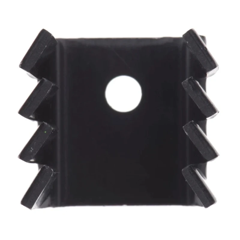 AAVID THERMALLOY Heatsink TO-220 Package, 21°C/W Thermal Resistance, 19 mm x 22 mm x 19 mm Black Anodised TV5G