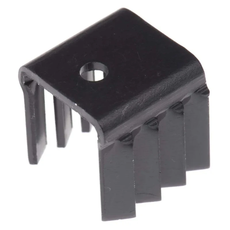 AAVID THERMALLOY Heatsink TO-220 Package, 21°C/W Thermal Resistance, 19 mm x 22 mm x 19 mm Black Anodised TV5G