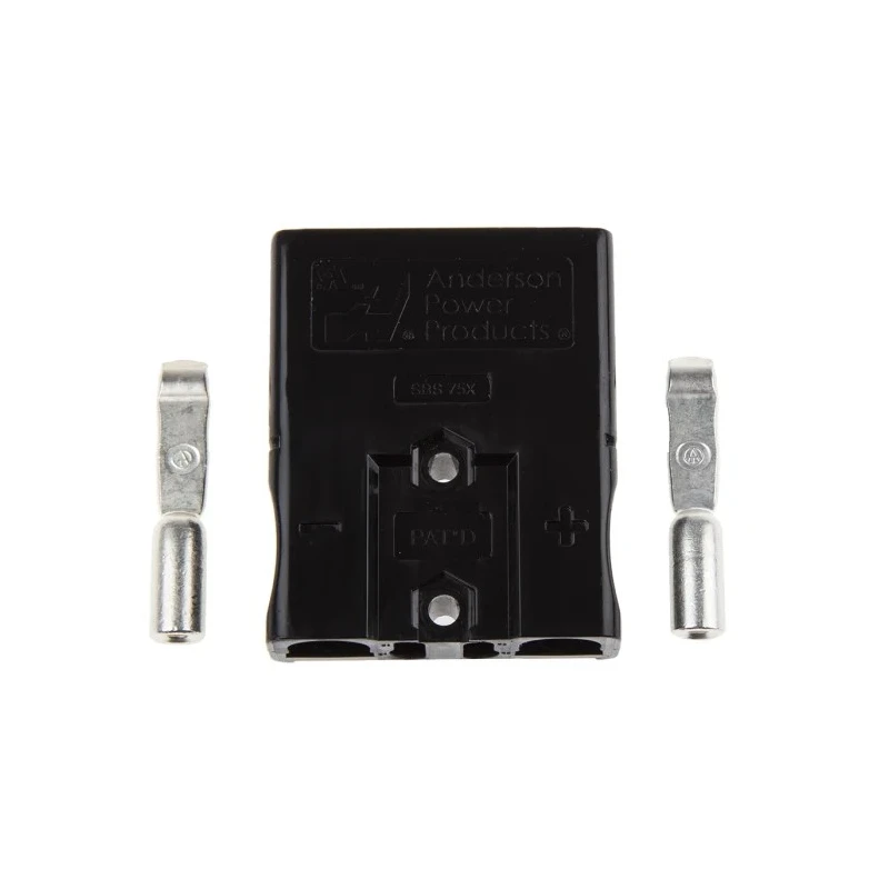 Anderson Power Products Heavy Duty Power Connector Crimp 2 Way Male 110A 600V SBS75X6MMAUX