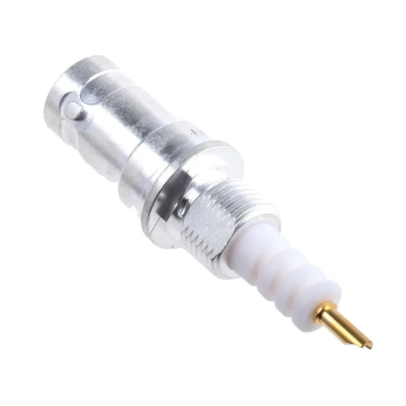 TE Connectivity Coaxial Connector Panel Mount Female SHV, Straight Body, Solder Termination 5051494-1