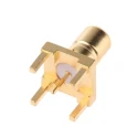 TE Connectivity SMB Series Coaxial Connector Through Hole Female SMB 75 Ω 4GHz Straight Body Solder 415504-4