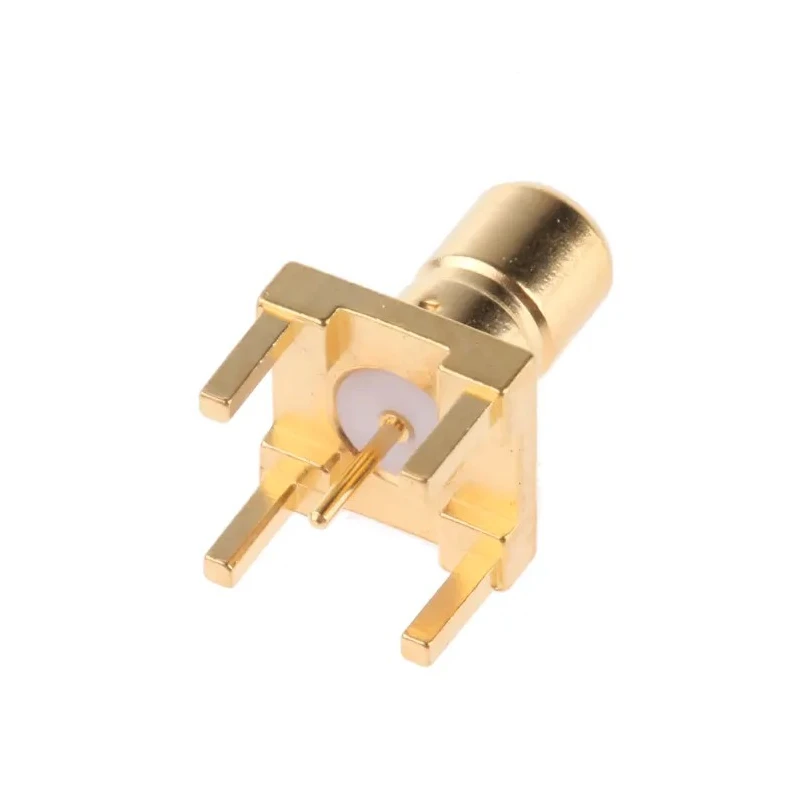 TE Connectivity SMB Series Coaxial Connector Through Hole Female SMB 75 Ω 4GHz Straight Body Solder 415504-4