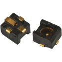 TE Connectivity OSMT Series Coaxial Connector Surface Mount Male 50 Ω Straight Body Solder 1055687-1