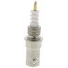 TE Connectivity Coaxial Connector Panel Mount Female SHV, Straight Body Solder 51494-2