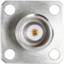 TE Connectivity TNC Series Coaxial Connector Panel Mount Female 50 Ω Straight Body Solder Termination 1057780-1