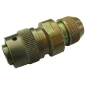 Glenair Miniature Aluminium Circular Connector, 5 Contacts, 7.5A, Cable Mount, Plug Male, IP67, Bayonet Lock VG95328M14-5P