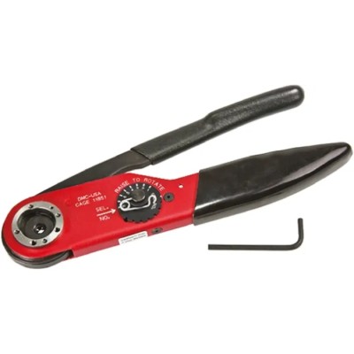 Glenair Hand Ratcheting Crimp Tool Frame for ITS Series MIL-DTL-5015 Connectors VM8