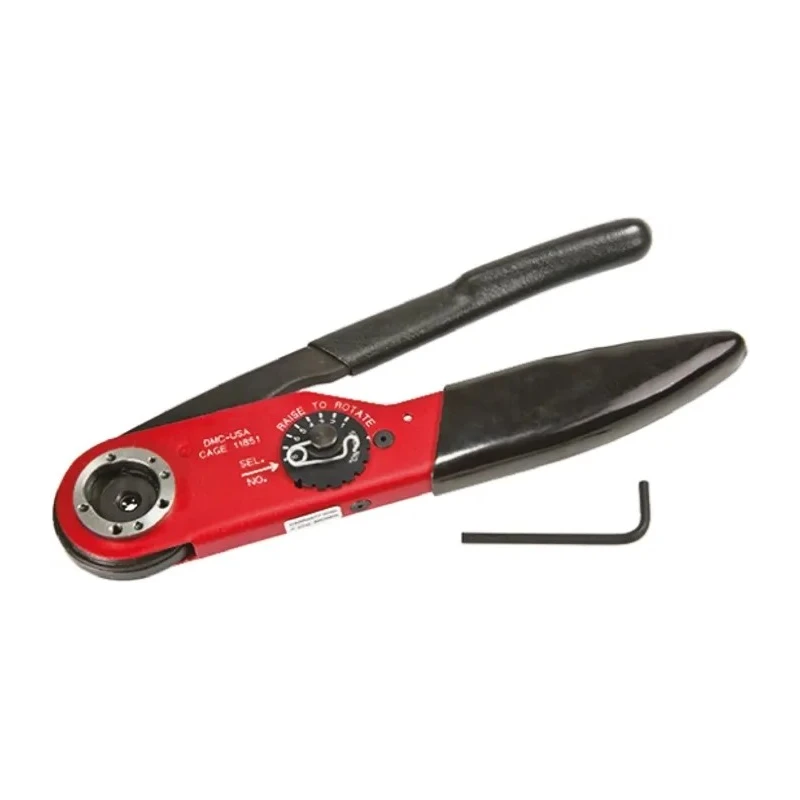 Glenair Hand Ratcheting Crimp Tool Frame for ITS Series MIL-DTL-5015 Connectors VM8