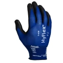 Ansell HyFlex 11-618 Blue Nylon Work Gloves Size 10 Polyurethane Coating 11618100