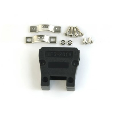 Hirose Backshell Accessory for Crimping Socket, Polyacetal Black, Series HIF3B HIF3-20CV(72)