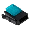 3M 3-Way IDC Connector Male for Cable, 1 Row 37103-A124-00E MB