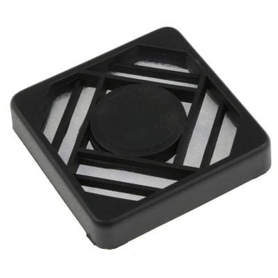 Essentra Fan Mounted Filter 60 mm, Polyethylene Terephthalate and Stainless Steel Filters with Fibreglass RCP-060-T