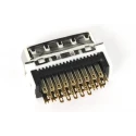 Hirose SCSI Connector 36 Way Male Straight Cable 1.27 mm Pitch Solder DX40-36P(55)
