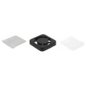 Essentra Polyethylene Terephthalate Stainless Steel Fan Mounted Filter 40 mm Frame Fibreglass Reinforced Nylon RCP-040-T