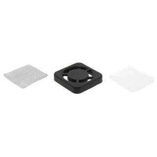 Essentra Polyethylene Terephthalate Stainless Steel Fan Mounted Filter 40 mm Frame Fibreglass Reinforced Nylon RCP-040-T