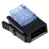 3M 3-Way IDC Connector Male for Cable, 1 Row, 3A Current, 2mm Pitch, Gold Plated Contacts 37103-A165-00E MB